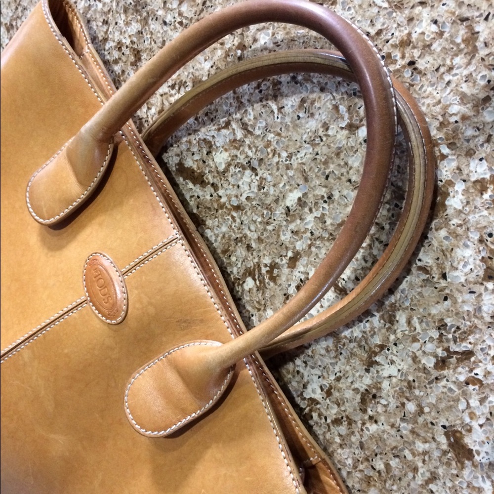 TOD'S LEATHER D BAG - Picture 8 of 8